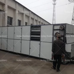 Conveyor belt dryer for Zanthoxylum bungeanum