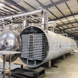 Large commercial freeze dryer production workshop