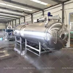 Large commercial freeze dryer production workshop